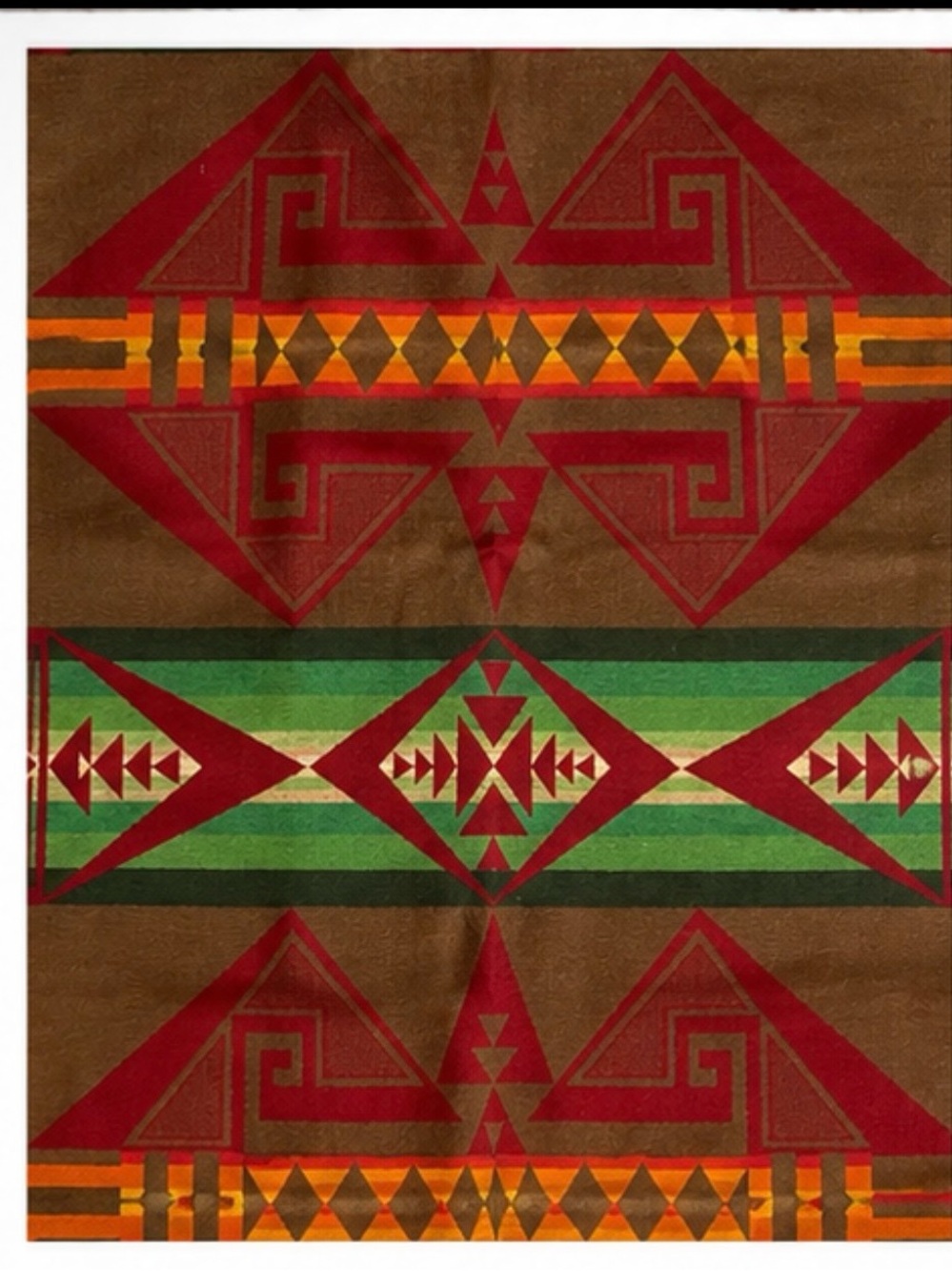 Rare vintage 1930-30s Pendleton wool trade blanket